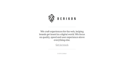 Desktop Screenshot of derikon.com